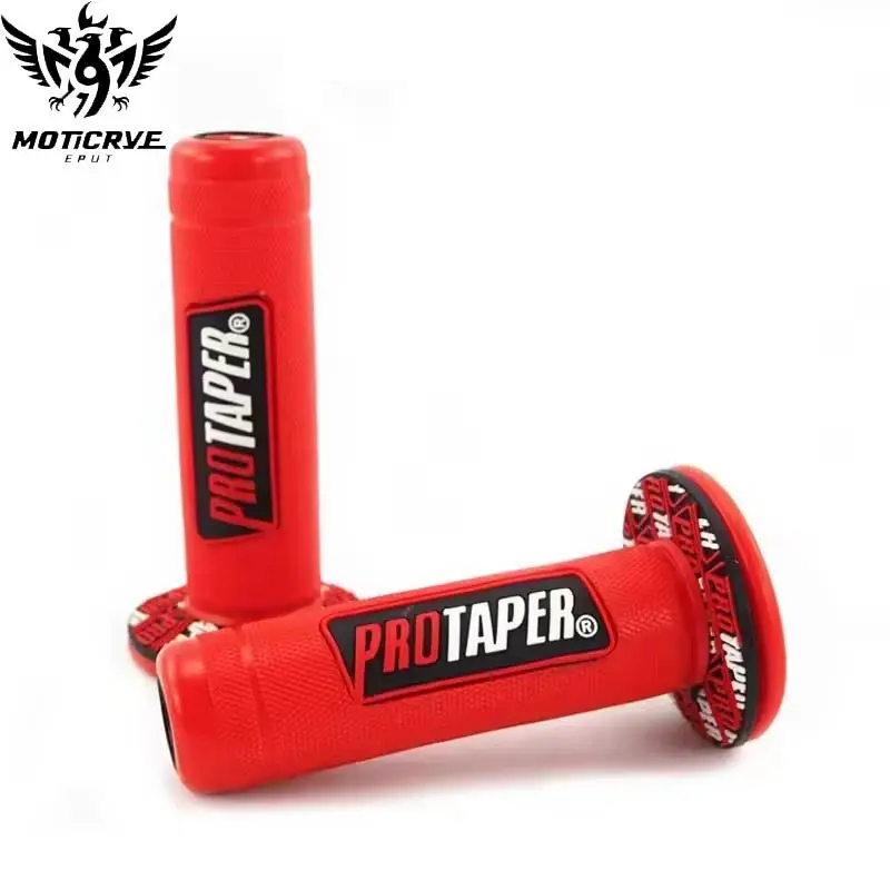 7/8" 22mm 24mm Motorcycle Grip Handle Bar, Universal Motocross Grips for Scooter Adv Dirt Bike Atv, Accessories Modifications