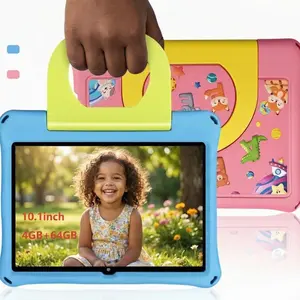 10.1 Inch Android Tablet for Kids Ages 3-12, Home Use, Movies, Internet, Wireless Connection, Games, Music, Educational Apps, Holiday Gift
