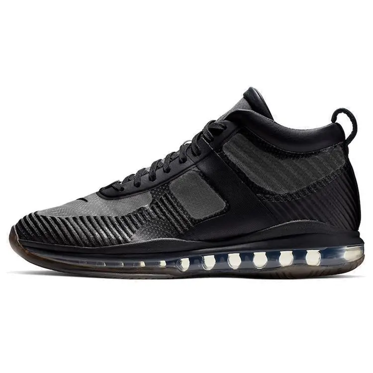 Nike LeBron Icon John Elliott QS OG Basketball Shoes for Men – Black, Rounded Toe, Cushioned, Supportive Mid-Top Verifiable, with credentials and supporting global authentication