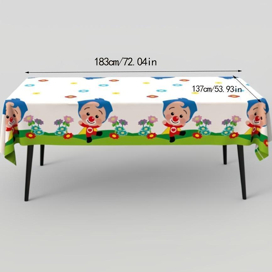 Plim Joker Birthday party clown balloon banner, baby shower, children's favorite party supplies