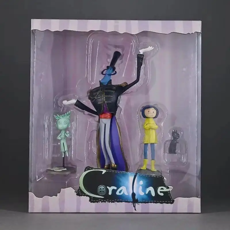 Coraline Second Generation Figure Collectible Trendy Toy Desktop Display Ornament Doll Model For Adult Collectible Holiday Gift
