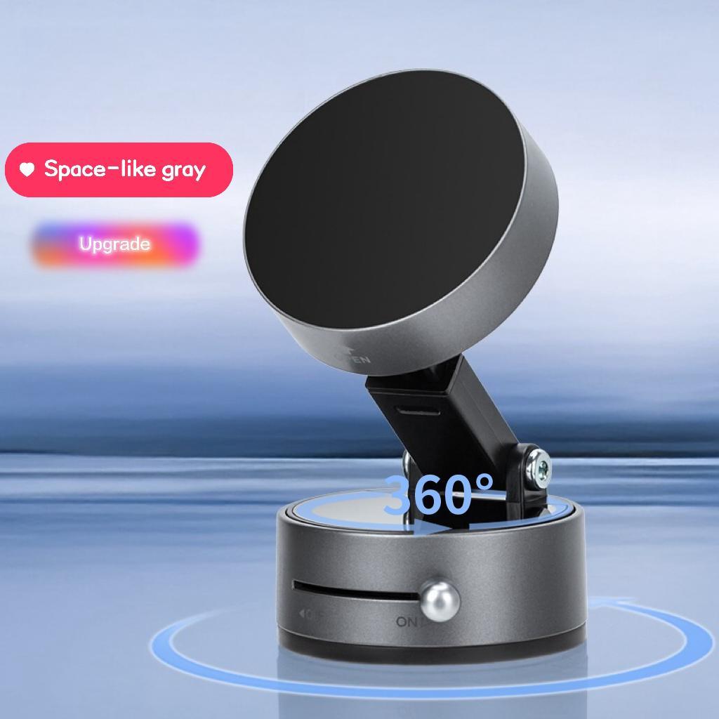 Magnetic Phone Holder with Vacuum Suction Cup, Multifunctional Phone Stand for Home or Office, Phone Accessories for iPhone & Android, Phone Suction Mount
