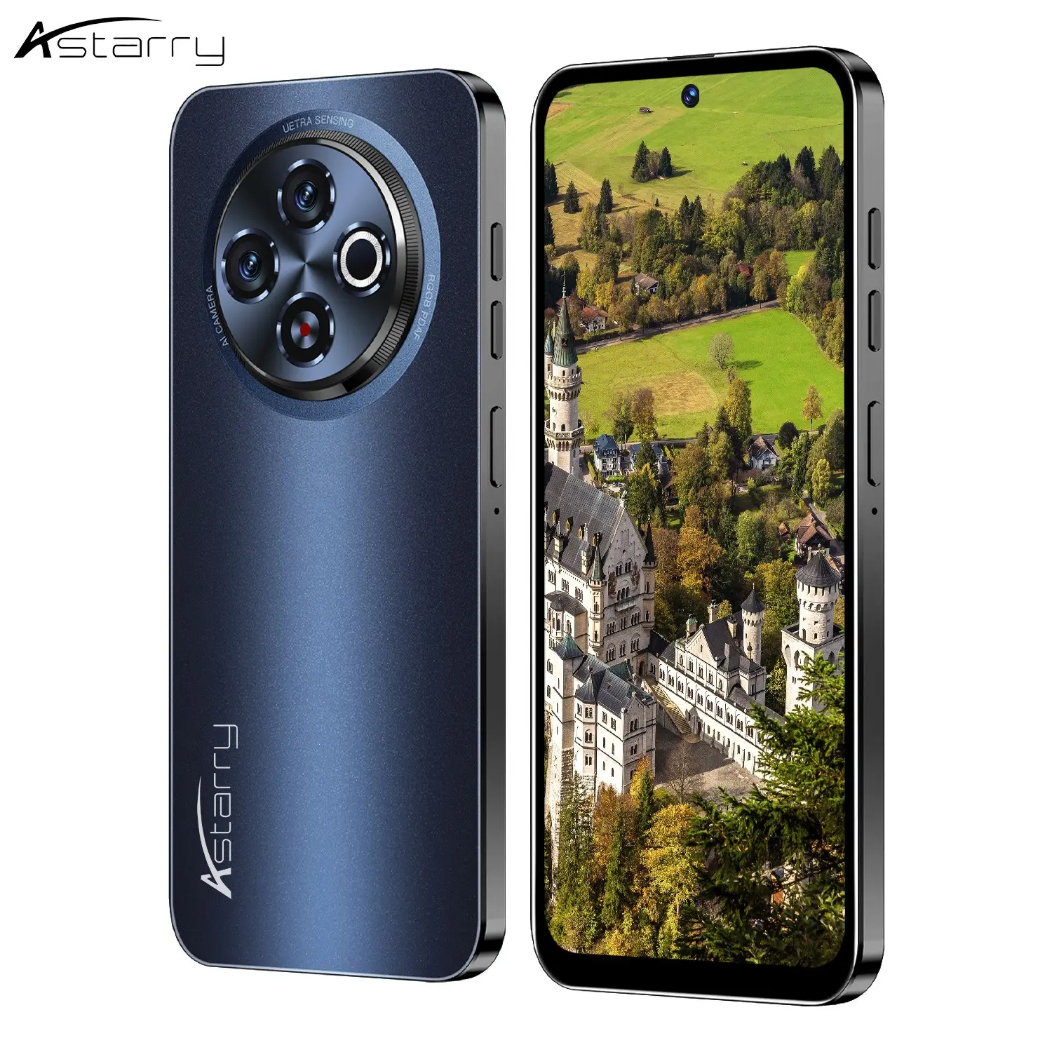 Astarry-Spark30 Pro Smart Android Phone, 6.56-Inch Display, 4GB+64GB RAM, 4g Network, Android 12.0, Bluetooth-compatible WiFi GPS, 4300mah Battery