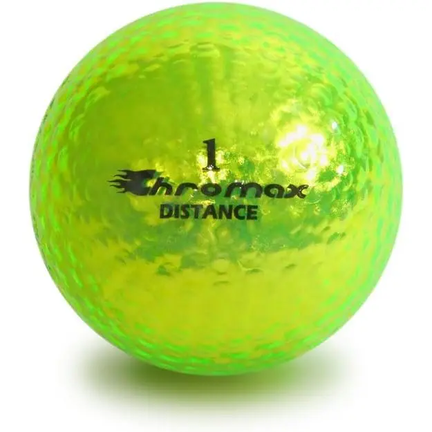 Chromax High Visibility Distance Golf Balls 6-Pack - Green