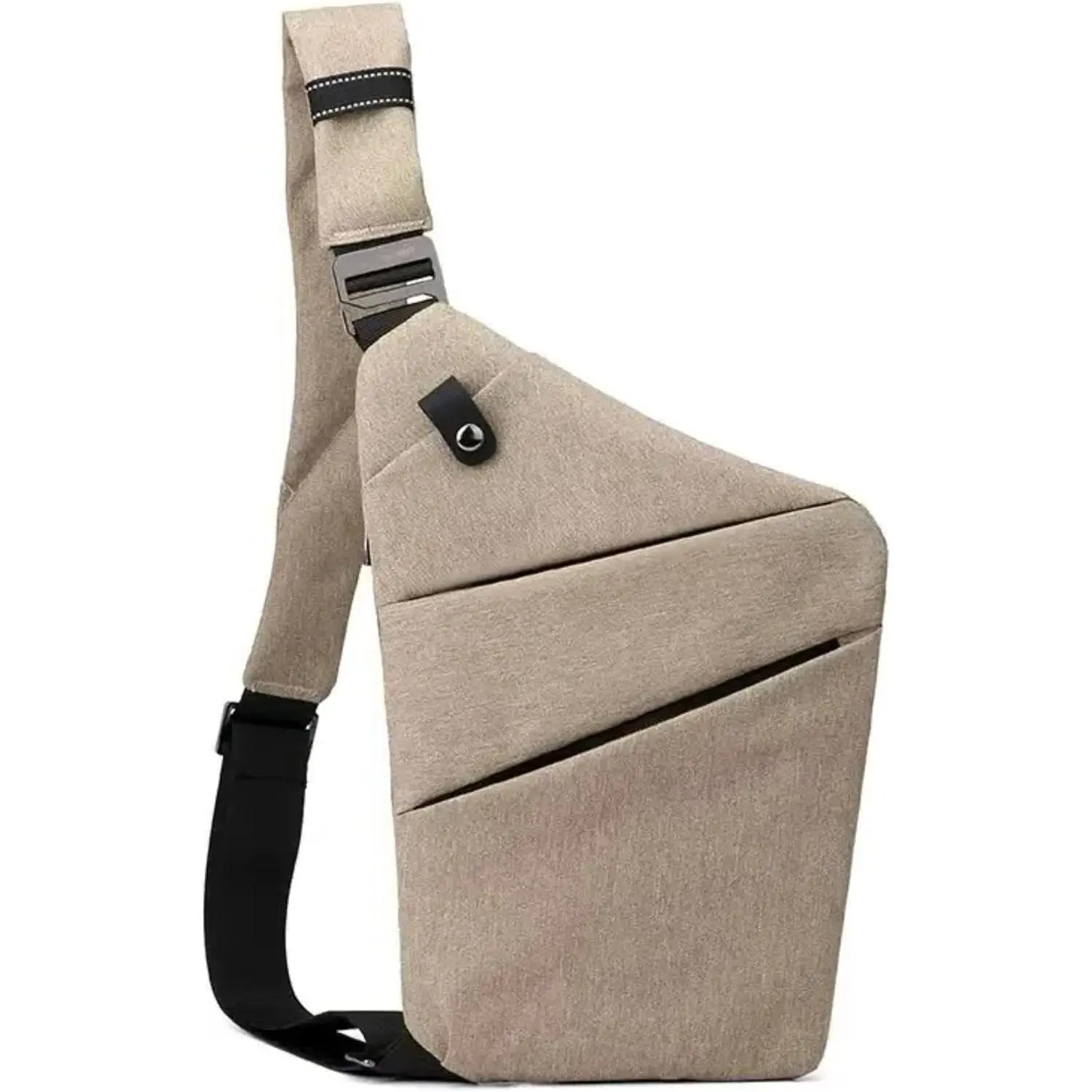 Anti Theft Crossbody Sling Bag for Women Men, Travel Shoulder Purse, Slim Lightweight