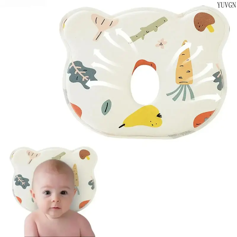 New Upgrade Donut Shape Head Support Pillow, Soft Fabric Pillow Case, Prevents Head Flattening for Indoor Recreation Use
