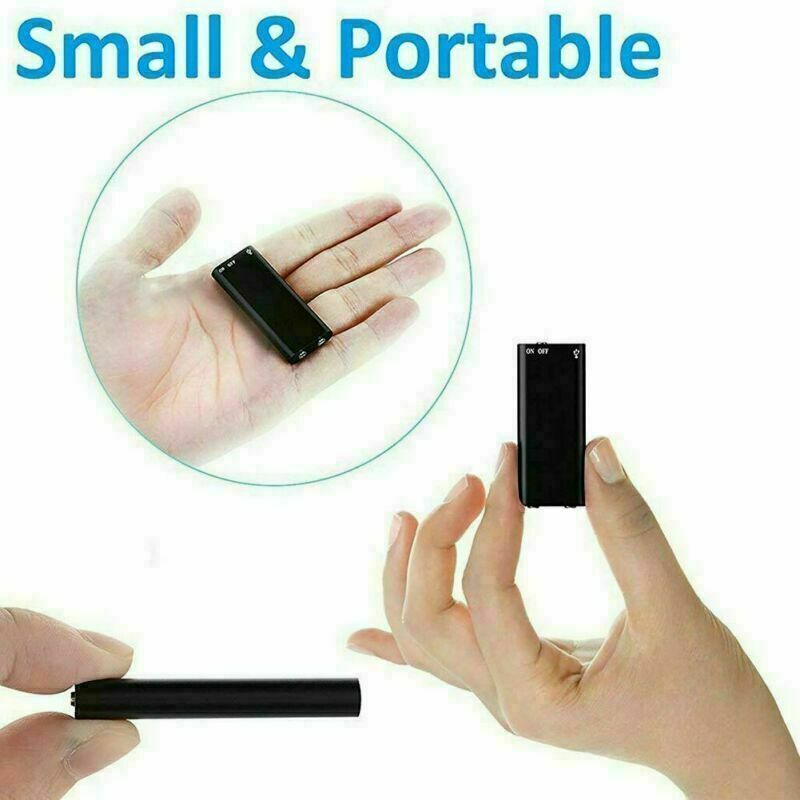 Ultra-Thin Tiny Mini Voice Recorder 4-32GB Digtal Professional Sound Activated Dictaphone Noise Reduce Record 8GB MP3 Player Ultra-Thin Tiny Mini Voice Recorder 4-32GB Digtal Professional Sound Activated Dictaphone Noise Reduce Record 8GB MP3 Player