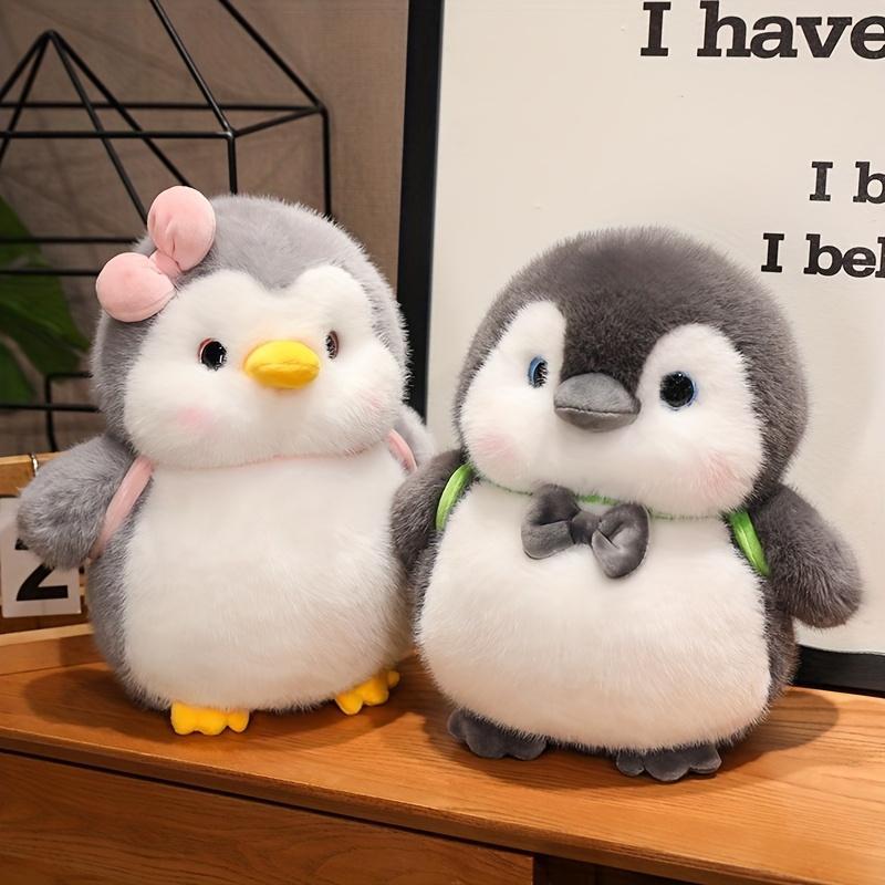 Cute Penguin Plush Toy, 1 Count Lovely Stuffed Animal Doll, Kawaii Stuffed Animals, Soft Kawaii Plushies, Perfect for Kids Birthday Gift,  Home Decor