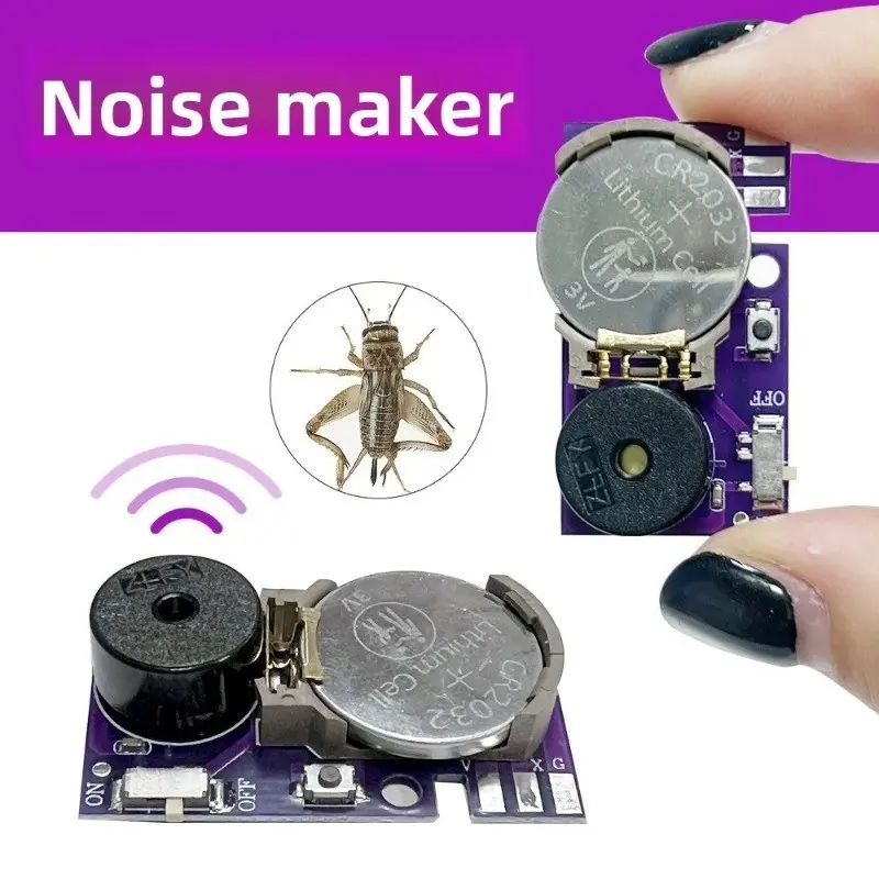 Annoying Noise Machine, Prank Cricket with 7 Sounds, Beeping Cricket Maker, Concealed Noise Maker for Gag Jokes, Creative Prank Gift, School Party Gifts
