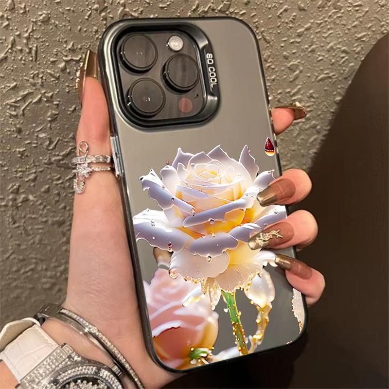 Black Gold Rose Phone Cases for iPhone 17 16 15 Pro Max Cases For ...