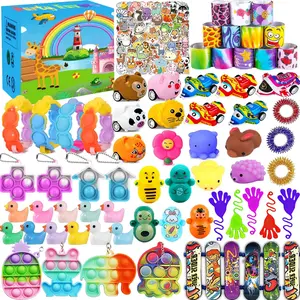 154 Pack Party Favors for  8-12 4-8, Fidget Toys Bulk, Treasure Box Toys for Classroom, Easter Egg Fillers, Birthday Gifts, Classroom Prizes, Pinata Filler, Goodie Bags Stuffers for