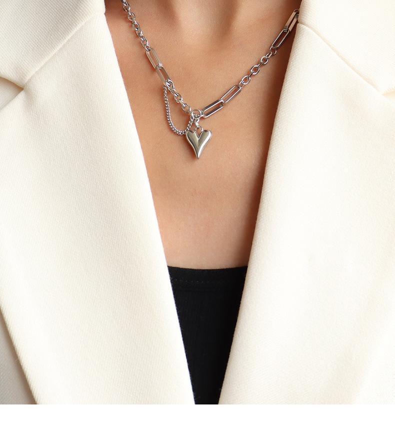 18K Gold Plated Stainless Steel Heart Necklace Bracelet Set, Dainty Gold Heart Pendant Jewelry for Women, Hypoallergenic Daily Wear Fashion Accessory for Office, Party, Gift 18K Gold Plated Stainless Steel Heart Necklace Bracelet Set, Dainty Gold Heart Pendant Jewelry for Women, Hypoallergenic Daily Wear Fashion Accessory for Office, Party, Gift