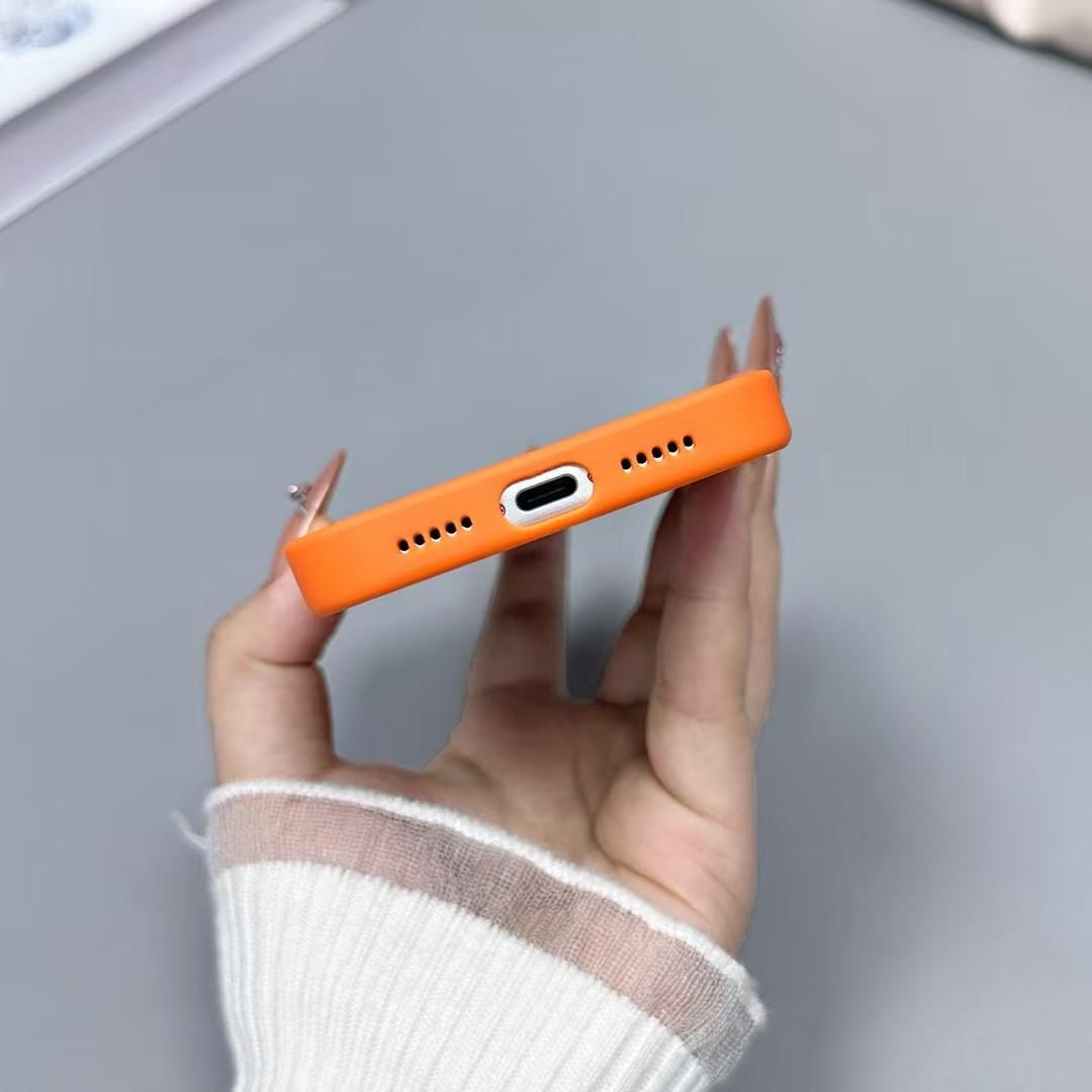 Premium Soft Touch iPhone Case with MagSafe & Camera Protector, Smooth Silicone Grip, Slim Shockproof Protection for iPhone 17 16 15 14 13 12 Pro Max Plus Air 16E 17E