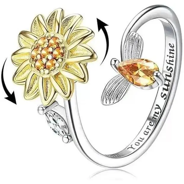 Worry Ring  Spinner Worry Rings-Fidget Ringsfidget ring spinner ring