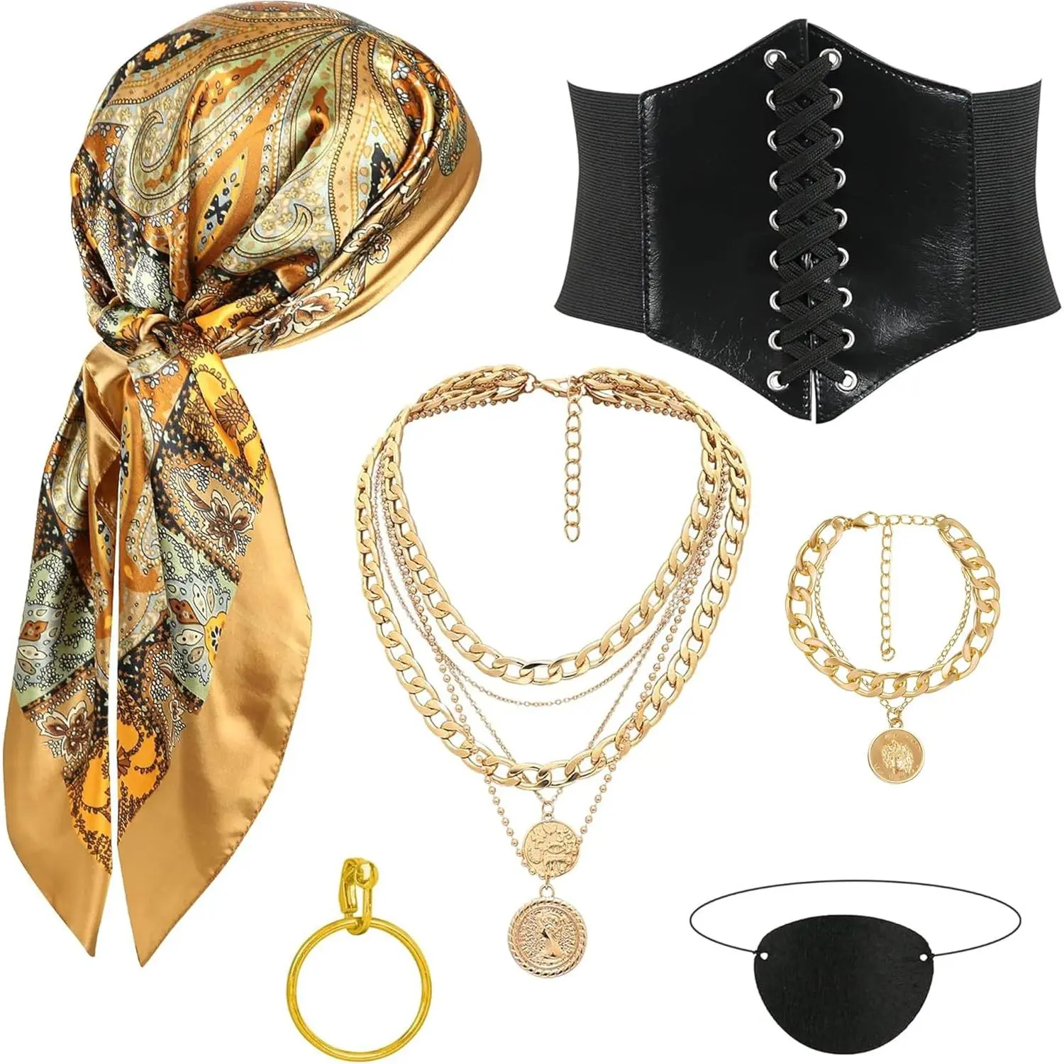 Gold+corset