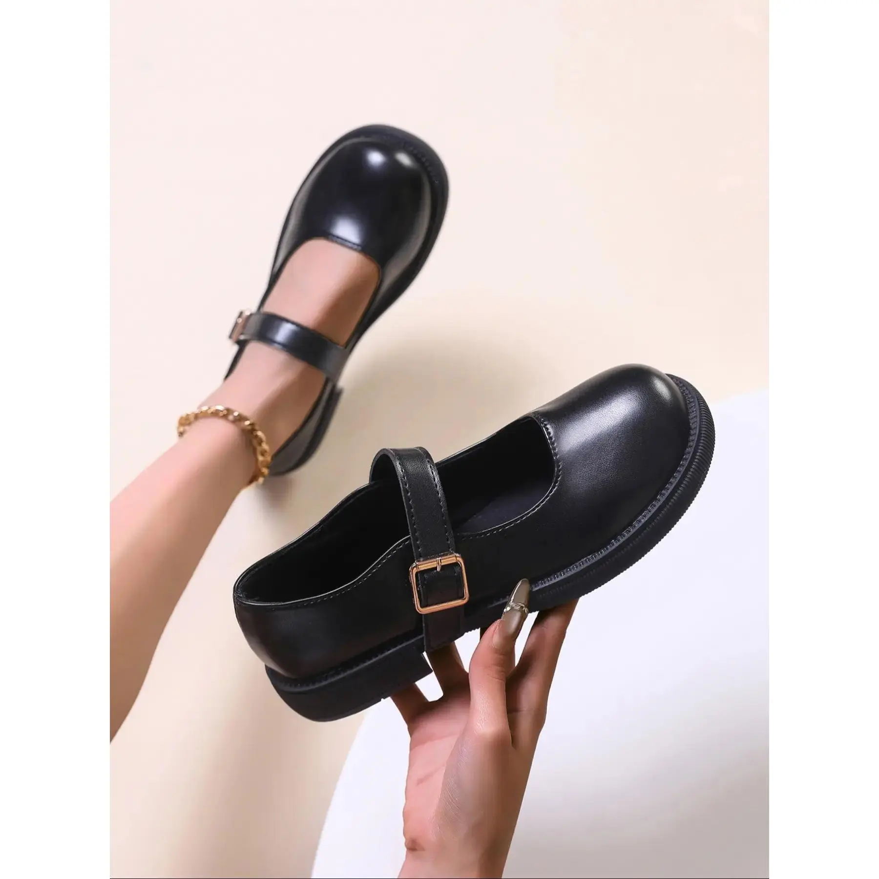 YYW1 Women's Classic Mary Flats, Comfortable Shoes, Elegant Design, Perfect Dance Performances, Fashion Ballet