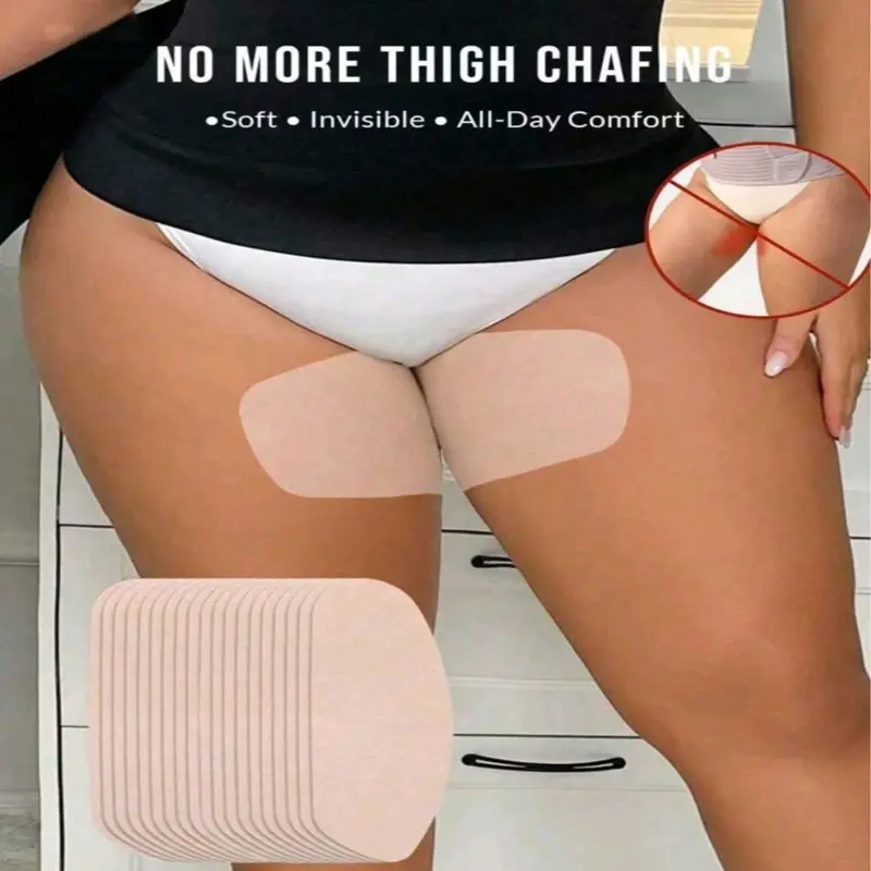 1/10/20pcs Transparent Anti-Chafing Thigh Sleeves, Invisible Thigh Bands, Breathable And Waterproof, Unisex, Personalized Gift, Prevent Winter Thigh Chafing, Valentine's Day, Birthday Gift