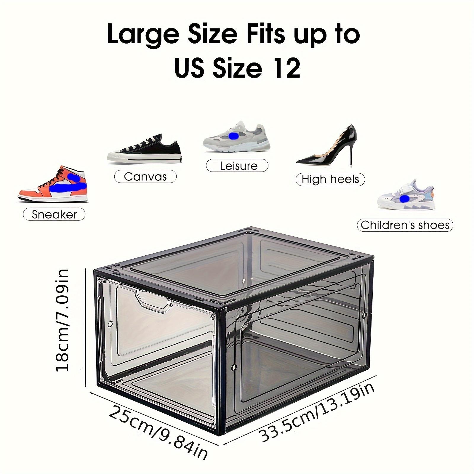 AJ party must enter! Acrylic shoe box is anti-oxidation and dust-proof