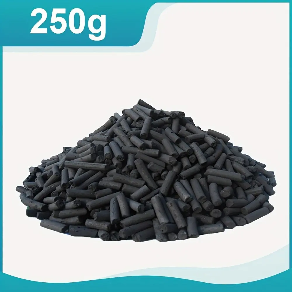 Fish Tank Activated Carbon Filter, 250g/500g/1000g, Multi-Porous Structure, Strong Adsorption, Bacteria Inhibition, Water Purification
