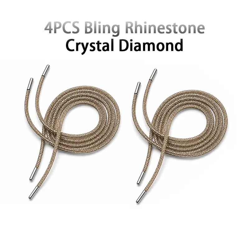 Rainbow Rhinestone Shoelaces, Crystal Shoe Straps, Make Your Sneakers Stand Out, Fashionable Accessory for Shoes, Unique Design