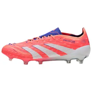 Adidas Predator Elite Football Cleats for Men – Classic Comfort and Coral Pink Design Verifiable, with credentials and supporting global authentication