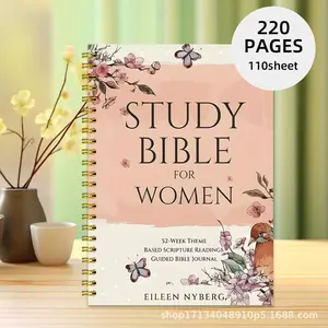 Women's Bible Study Guide, 52-Week Spiritual Journey Planner, Systematic Biblical Reading, Faith Deepening, Weekly Devotions, Beginner-Friendly, Bible Study Journal