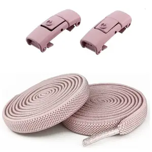 Adjustable Elastic No-Tie Shoelaces with Secure Metal Lock Tips, 39.37 Inch Stretch Lazy Laces, Comfort Slip On Shoe Accessory for Men Women Sneakers Running & Outdoor Fun