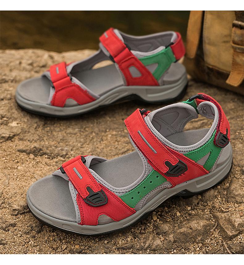 Women's Adjustable Strap Sport Sandals Breathable Cutout Design Textured Non Slip Sole Comfort Outdoor Casual Footwear