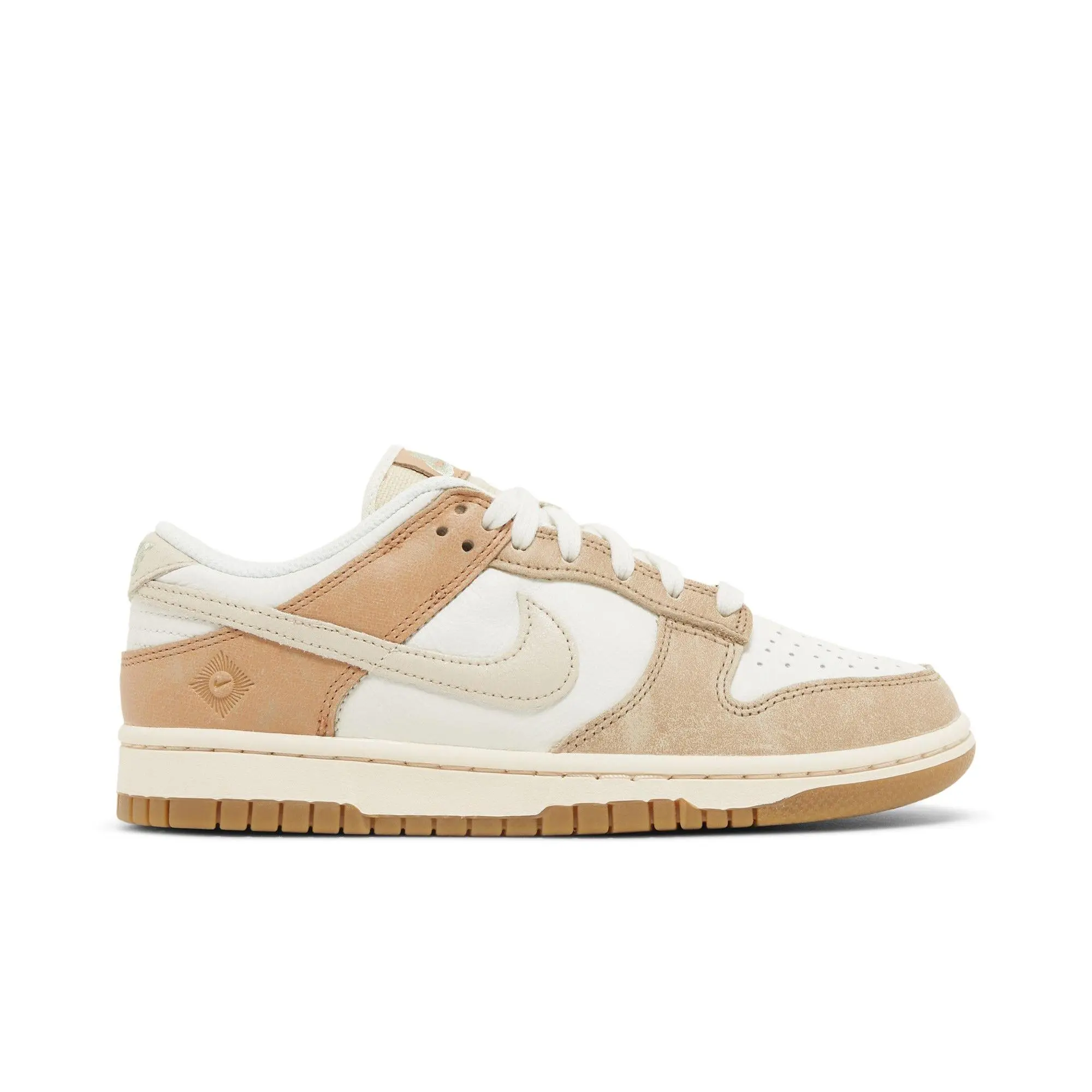 Nike Womens Dunk Low SE 'Australia' (women's sizes) Sail/Sanddrift/Amber Brown/Hemp/Guava Ice sneakers FN7645 133