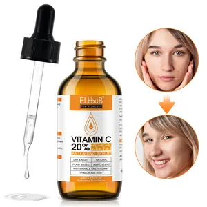 Elbbub Vitamin C Essence 60ML, Microencapsulation Technology, Fresh and Absorbent, Refreshing and Non-Greasy, Daily Skin Barrier Care