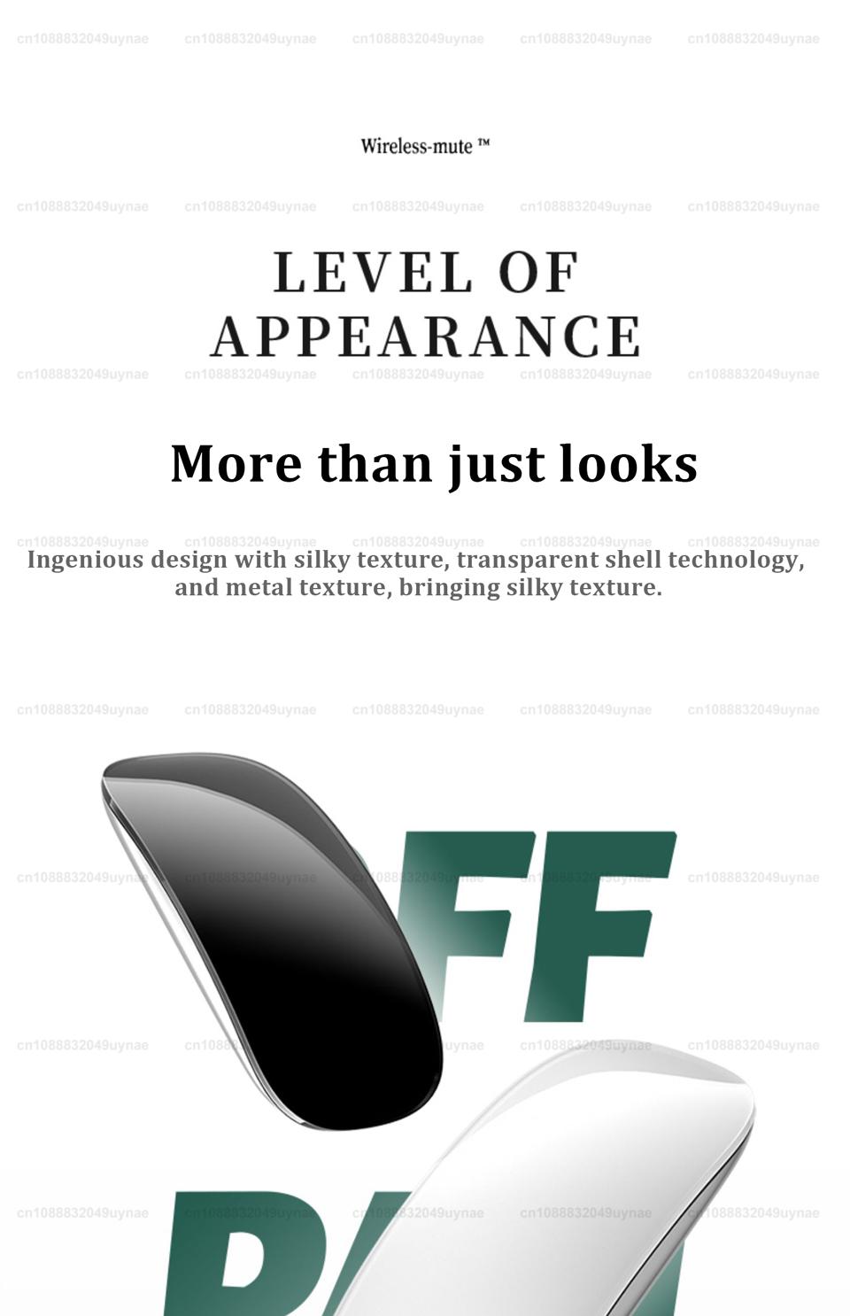 2026 Original Multi-Touch Surface Magic Mouse For Macbook Pro Air Mini Laptop Tablet PC iPad Bluetooth 5.0 Wireless Mouse