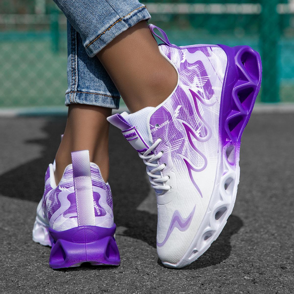 2026 New Glossy Plus Size Casual Sneakers Women's Thick Sole Platform Rocker Shoes Fashion Single Shoes 1212