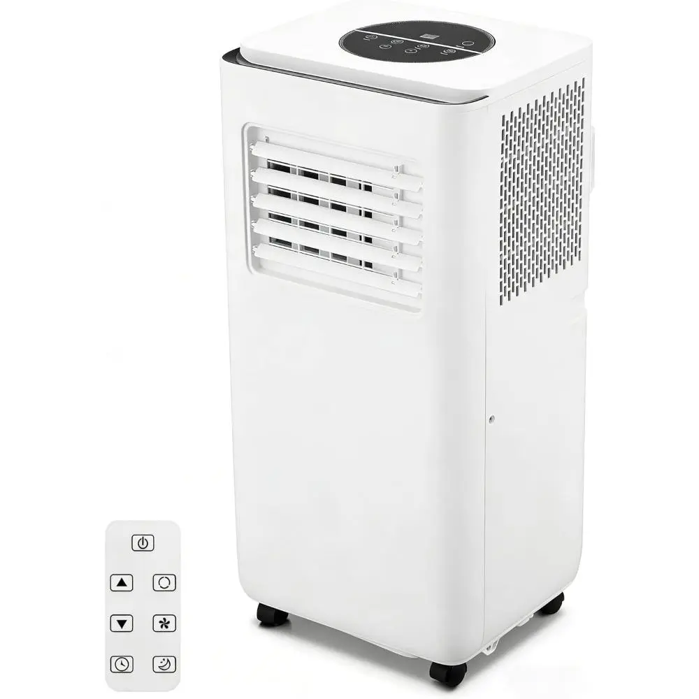 10000 BTU Portable Air Conditioners Cools 450 Sq.Ft, 3-in-1 Portable AC with Remote Control/24H Timer/Installation Kits, Quiet Air Conditioner for Bedroom, Dorms, Apartment
