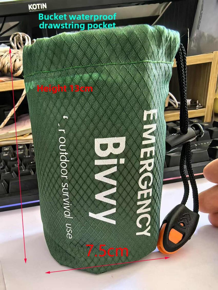 Outdoor First Aid Raincoat Survival Emergency Camping Outdoor Inthermal Insulation Thermal Equipment Survival Blanket Outdoor Products