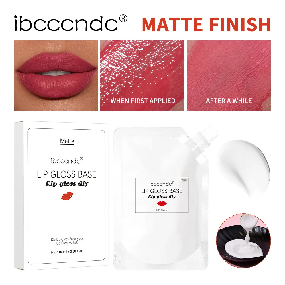 Matte Lip Gloss Base DIY Lip Gloss Base, Perfect for Custom Makeup Creations, Ideal for Beauty Enthusiasts, Enhance Your Lips Effortlessly