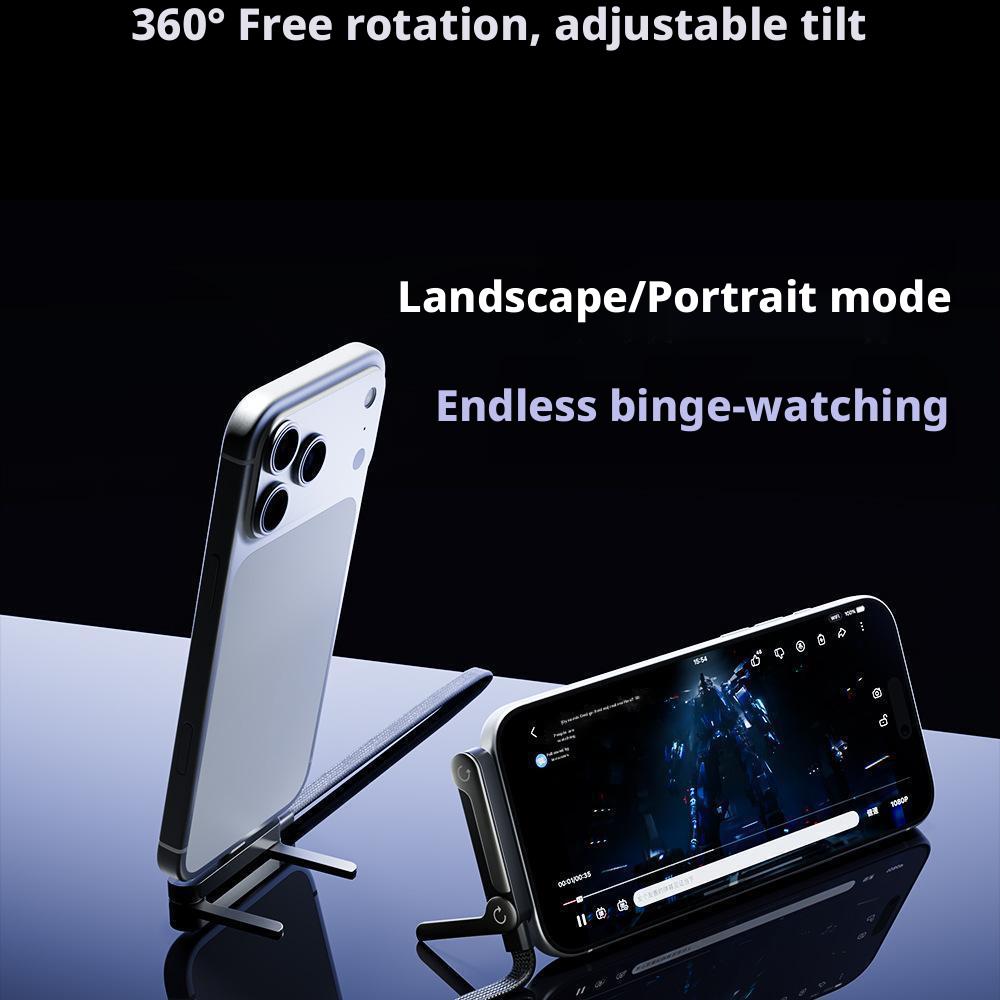 240W Fast Charging Multifunctional Phone Stand Charger Cable No Block Hand for Android iPhone 17 Portable Quick Charge