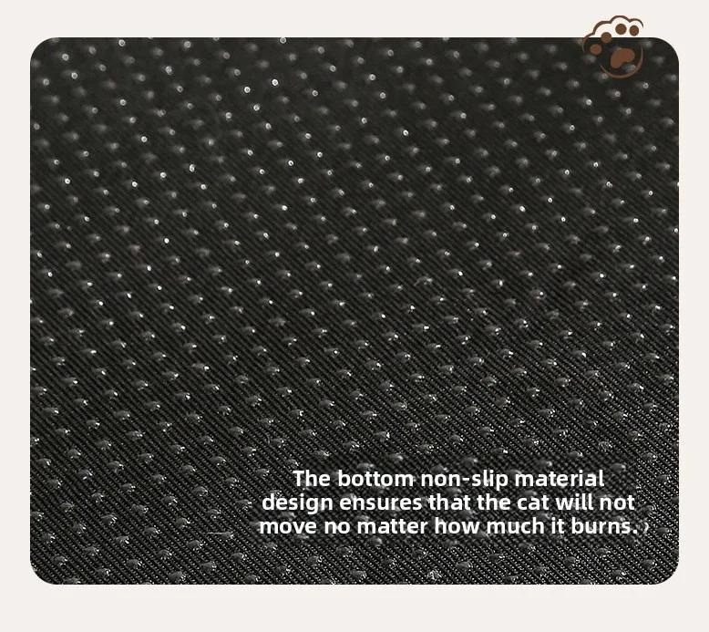 Cat Bed House Scratch Pad Foldable Square Design Solid Pattern Fashion Style Cat Cave Hideaway Cube Removable Washable Cushions for Indoor Cats Comfortable Cozy Pet Sleeping Nest with Scratching Function