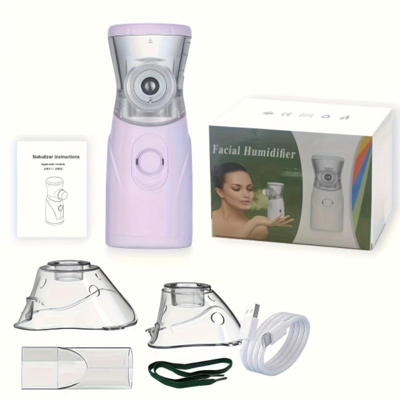 Portable Handheld Humidifier for Deep Cleaning and Hydration, USB Rechargeable Travel-Friendly Design for Home & Office Use, USB Humidifier Machine, Usb Powered Humidifier