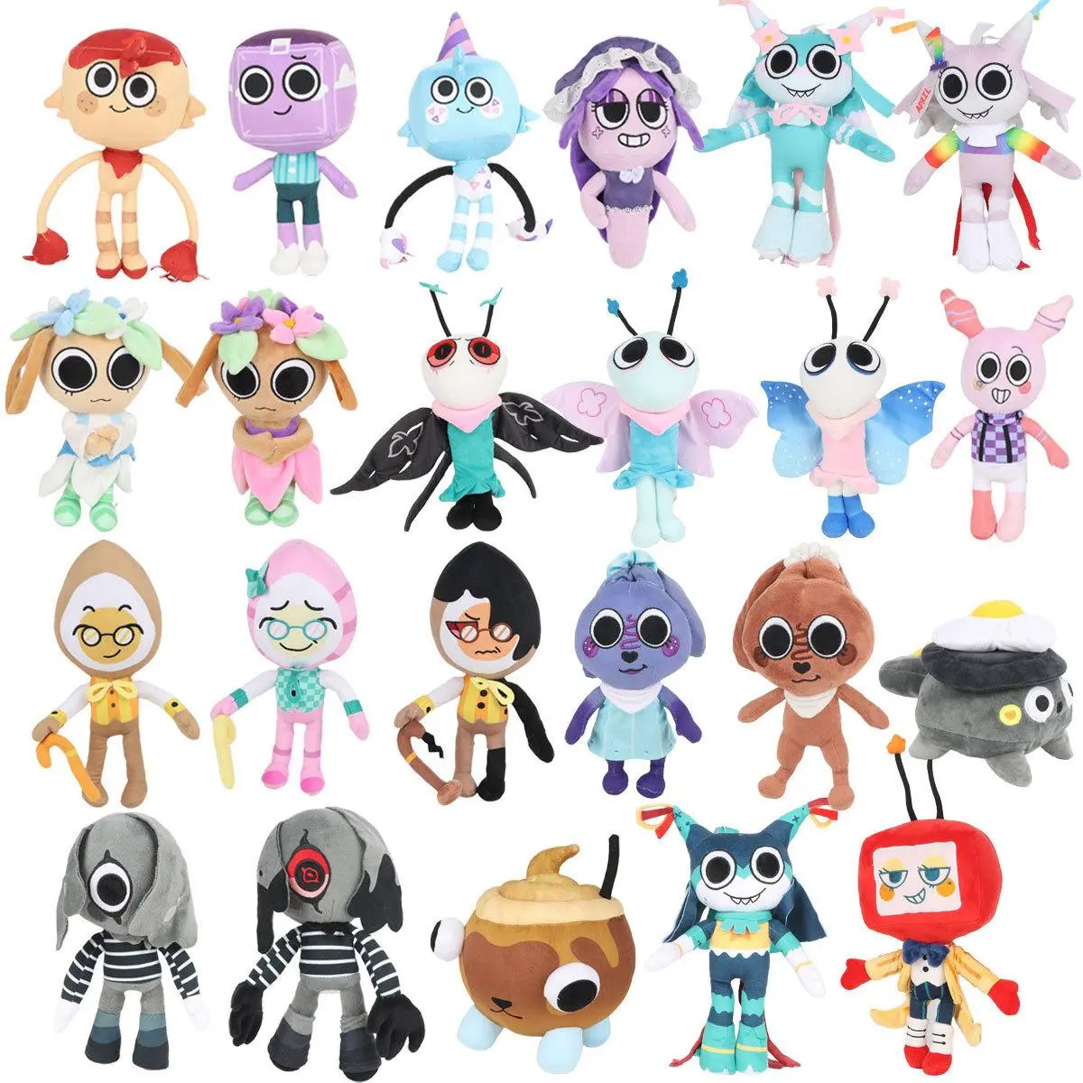 Dandy's World Goob Pebble Soft Plush Pillow Toy - Unisex Horror Game Stuffed Doll, Cute Children's Gift