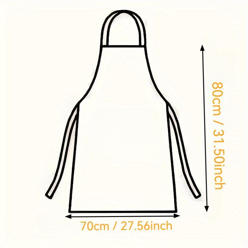 Polyester Kitchen Apron With Adjustable Neck Strap & 3 Pockets, 1 Count Unisex BBQ Apron, Birthday Present,Gift for Husband,Son & BF,Father's Day Gift,Gift for Daughter&Wife&GF,Mother's Day Gift,With Slogan"MY MEAT IS 100% GOING IN YOUR MOUTH"