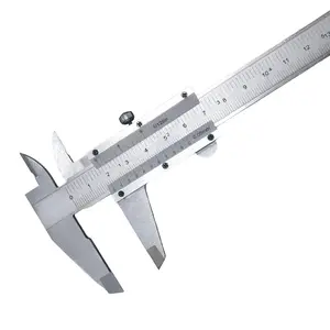 Vernier Scale Metric and Inch Measurements Stainless Steel Construction Micrometer Calipers Measuring Tool 6 '' Non Digital Calipers