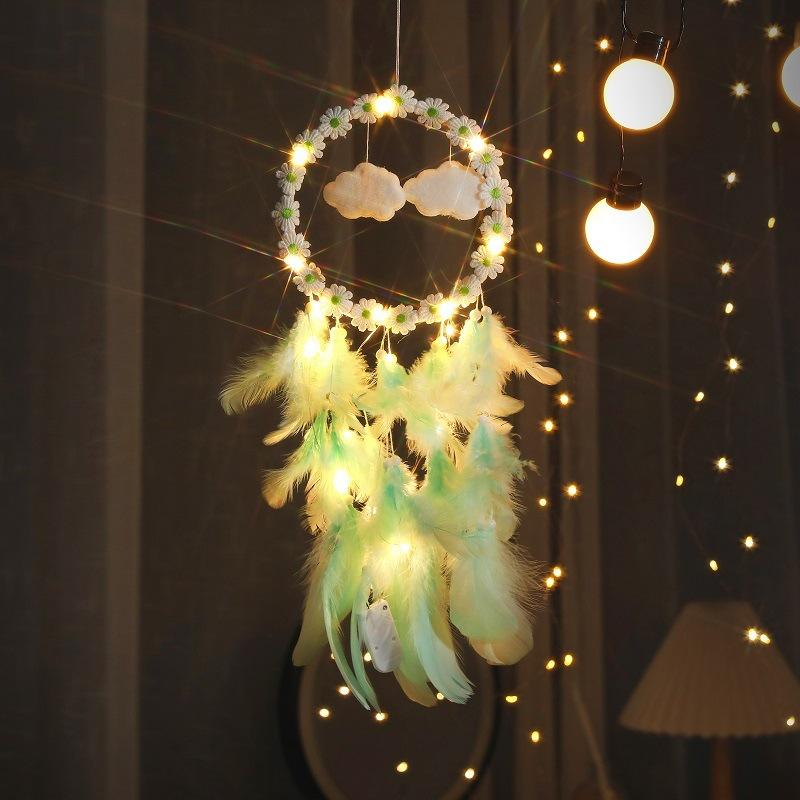Christmas Lantern Dreamcatcher Creative Lantern String Cloud Dreamcatcher Car Dreamcatcher Home Lantern Decoration Pendant