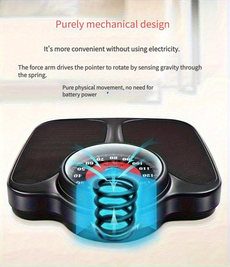 High-quality Classic Mechanical Bathroom Scale with Spring Pointer for Weighing The Human Body, Bathroom Scale Digits, Weight Scale, Bathroom Scales for Body Weight, Weight Measurement, Body Weight Scale, Elegant Scale, Timeless Scale