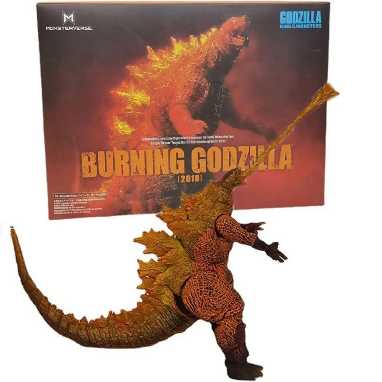Shm Lotus Godzilla Vs. King Kong Figurine Model, King Ghidorah Tabletop Decoration, Perfect for Birthday, Party, Halloween Gifts