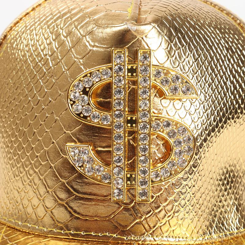 2026 New European and American Style Leather Hip-Hop Flat-Brim Hat with Dollar Dot Rhinestones and Crocodile Pattern, Sports Outdoor Baseball Cap for Men and Women, Street Fashion Hip-Hop Hat, Unisex adjustable unisex hat 2026 New European and American Style Leather Hip-Hop Flat-Brim Hat with Dollar Dot Rhinestones and Crocodile Pattern, Sports Outdoor Baseball Cap for Men and Women, Street Fashion Hip-Hop Hat, Unisex adjustable unisex hat