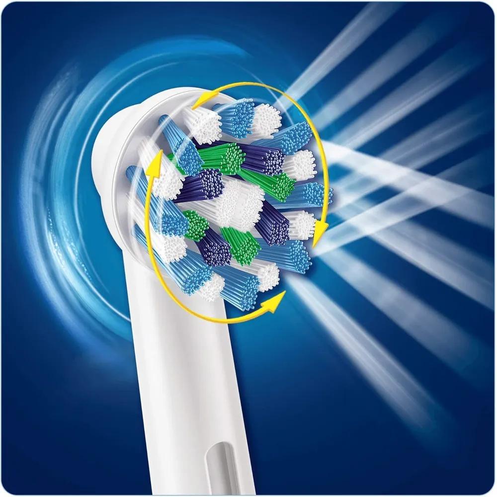 Electric Toothbrush Replacement Brush Heads, Multifunctional Toothbrush Heads, Household Appliance Parts for Oral-B Electric Toothbrush, Teeth Cleaning Tool, Replaceable Brush Heads