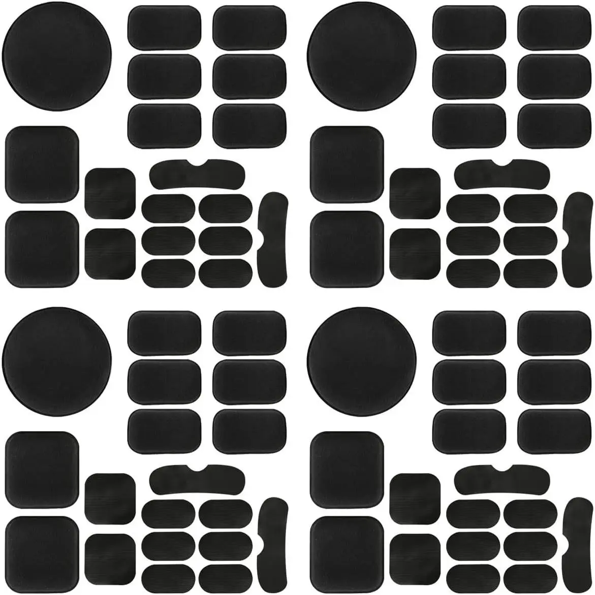 Universal Airsoft Helmet Pads, Soft Replacement Foam Padding Kits, Accessories & Mats for Fast-Style/MICH/ACH/PASGT HelmetsGift