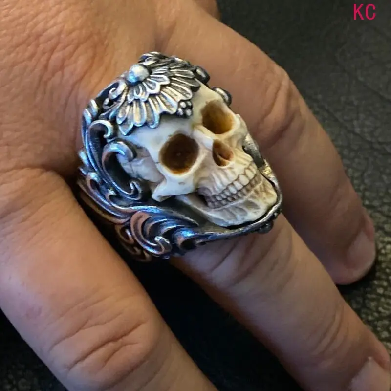 Stainless Steel Hollow Celtic Knot Ring, Nordic Viking Retro Finger Jewelry For Men Daily Fashion Matching