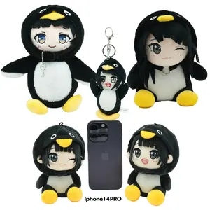 TreasuringU Gugu Gaga Plush Toy Cute Penguin Gugugaga Stuffed Doll Cartoon Meme Animal Plushie Bag Decor Birthday Gift