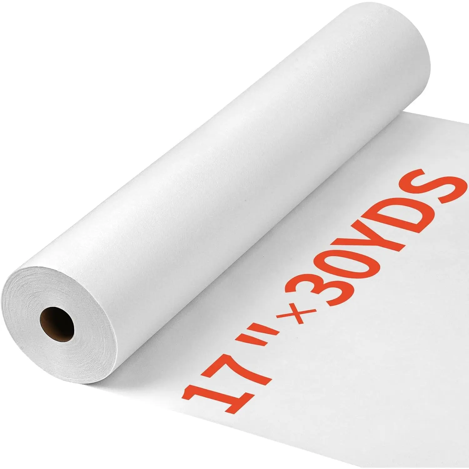 17" X 30yd White Medium Weight Fusible Interfacing for Sewing | Fabric for Sewing, Iron- Non-Woven Single-Sided Interfacing for Crafts, Quilting Supplies
